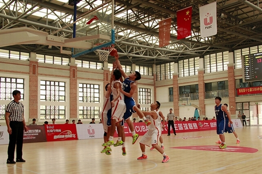 承办第18届CUBA大学篮球赛